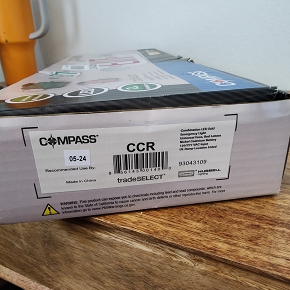 HUBBELL LED Exit Sign CC series New - Picture 2 of 3